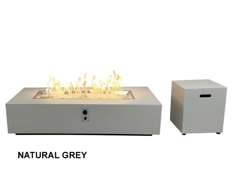 Vosera 60 x 27 x 14 Fire Table BUNDLE by Outdoor Great Room - Image 7